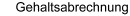 Gehaltsabrechnung